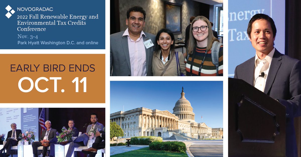 NovogradacNews's tweet photo. Don't miss out on easy savings! Register for #NovocoEnergy by Oct. 11 and save with early bird pricing. Get your ticket today and save automatically - no code needed. https://t.co/15a2H3iOKm https://t.co/nRPe9emzDU