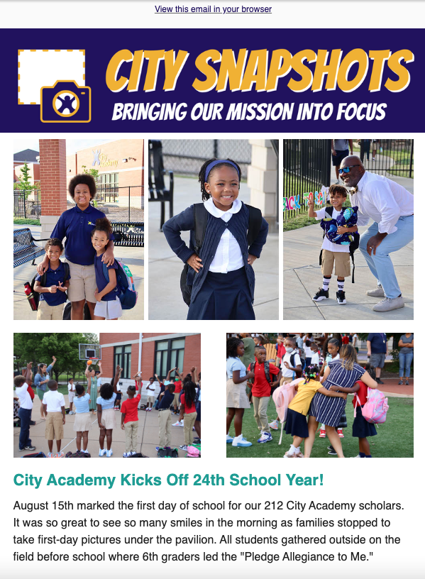CityAcademy's tweet photo. Check out the first City Snapshots monthly e-newsletter of the new school year! https://t.co/jYmCErmJpw

If you are not currently receiving City Snapshots, and would like to, you can sign up here: https://t.co/J8Yi4IKMoC https://t.co/dskfCekrha
