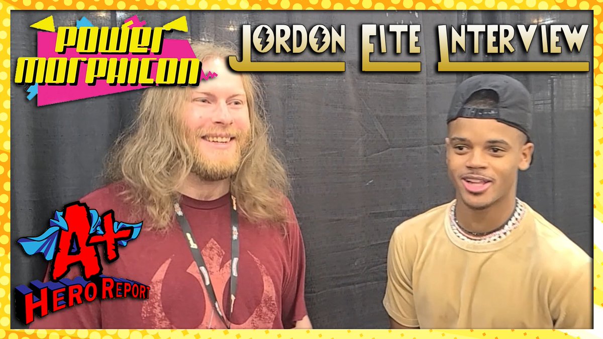 APlusHeroReport's tweet photo. Even though #PowerMorphicon has wrapped, we still have plenty of content for you guys! Check out our Co-Host Stewart Branscome, @TurboStew01, land a great interview with #DinoFury star, @jtfite!

⚡️https://t.co/Q7wIGXqKuN⚡️

#JordonFite Interview! - Power Morphicon 2022 https://t.co/kZslx5m4fq
