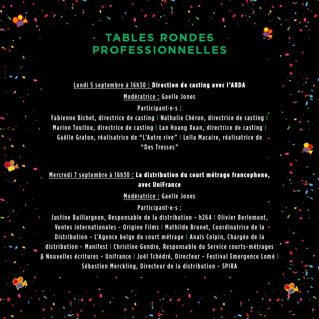 offcourts's tweet photo. 16e édition du Marché international du film court de Trouville - Les Tables rondes !

Retrouvez tout le programme marché ici : https://t.co/JKhEVrPSoE

#marchedufilm #offcourtstrouville #offcourts #roundtables https://t.co/x9rq8ceWhF