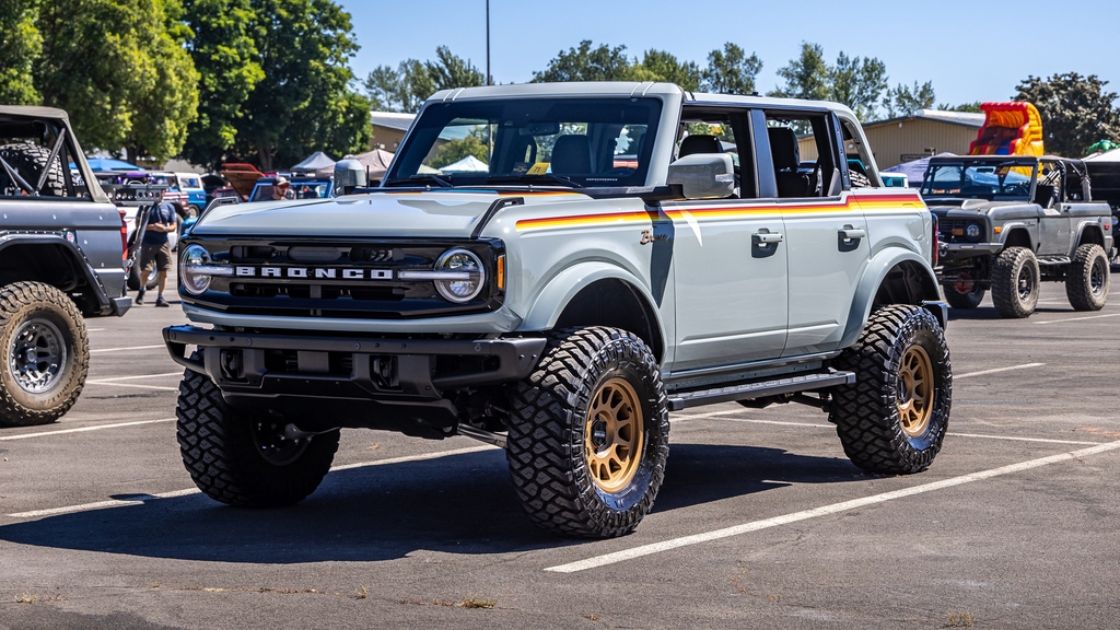 A Gen6 looker at our Rock and Roll show and shine. 

#tomsoffroad #rockandrollevent #fordbronco #earlybronco #vintagebronco #classicbronco #gen6bronco #newbronco #newfordbronco #showandshine #carshow #leadingthetrailsince76