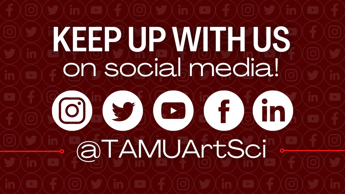 TAMUScience's tweet image. The College of Science will be merging into the College of Arts &amp;amp; Sciences later this week. To keep up with updates after 9/1, be sure to follow our new college&apos;s accounts! #TAMUArtSci #BeWorldClass