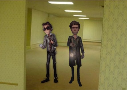 WheresDetective's tweet photo. The Detective should NOT be in the backrooms with.. Freddy Riley?

How did they both get here? 🔎 https://t.co/HR8RQALc76