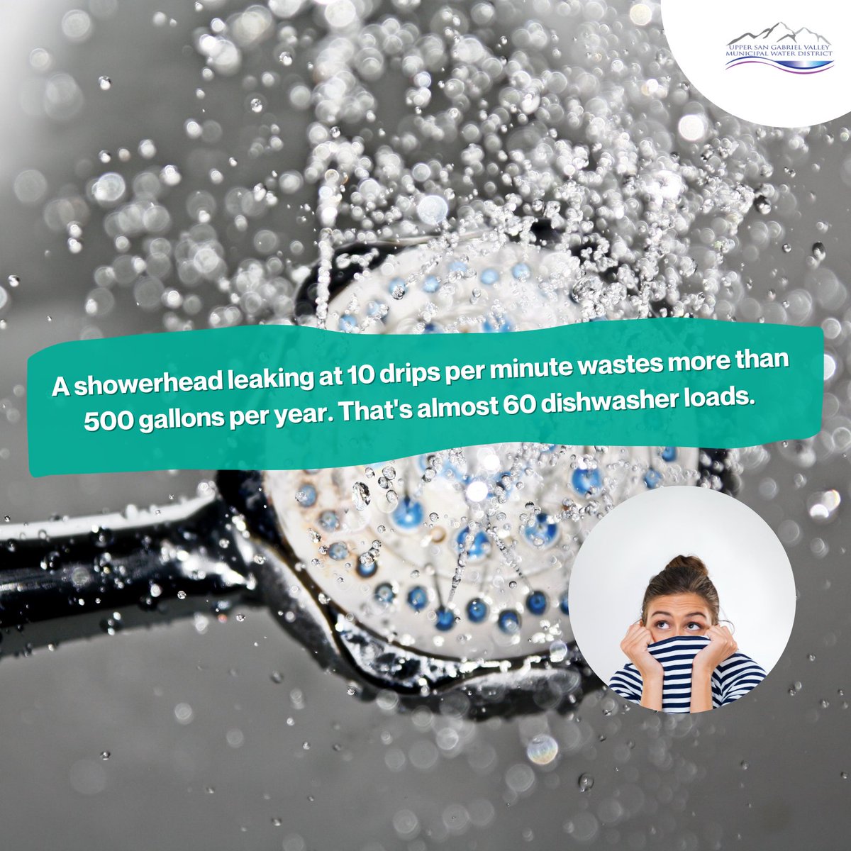 upperwatersgv's tweet photo. When it comes to water leaks or drips, you do want to sweat the small stuff. For #WorldWaterWeek take a look around your home and make sure all your fixtures are secure. Every drop really does count #WhenInDrought !
#BeaDroughtH2erO https://t.co/wb8I4fvsC6