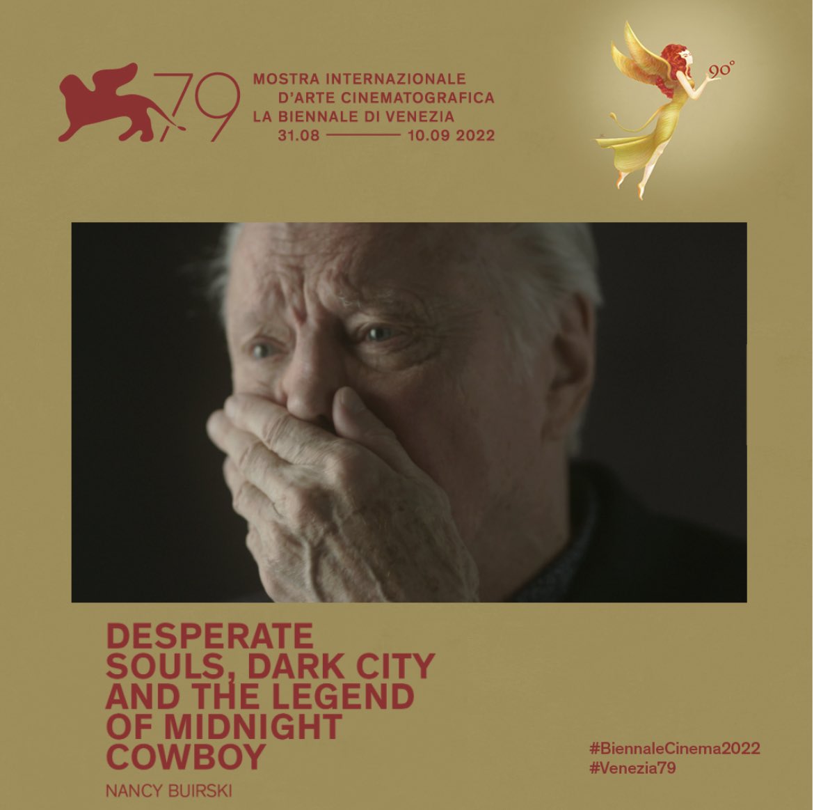Midnight Cowboy Doc (@dsdc_doc) on Twitter photo World Premiere of our film at the VENICE INTERNATIONAL FILM FESTIVAL in two days. September 1st at 5:00pm
<a href="/NancyBuirski/">Nancy Buirski</a>
#veniceinternationalfilmfestival #desperatesoulsdarkcityandthelegendofmidnightcowboy World Premiere of our film at the VENICE INTERNATIONAL FILM FESTIVAL in two days. September 1st at 5:00pm
<a href="/NancyBuirski/">Nancy Buirski</a>
#veniceinternationalfilmfestival #desperatesoulsdarkcityandthelegendofmidnightcowboy