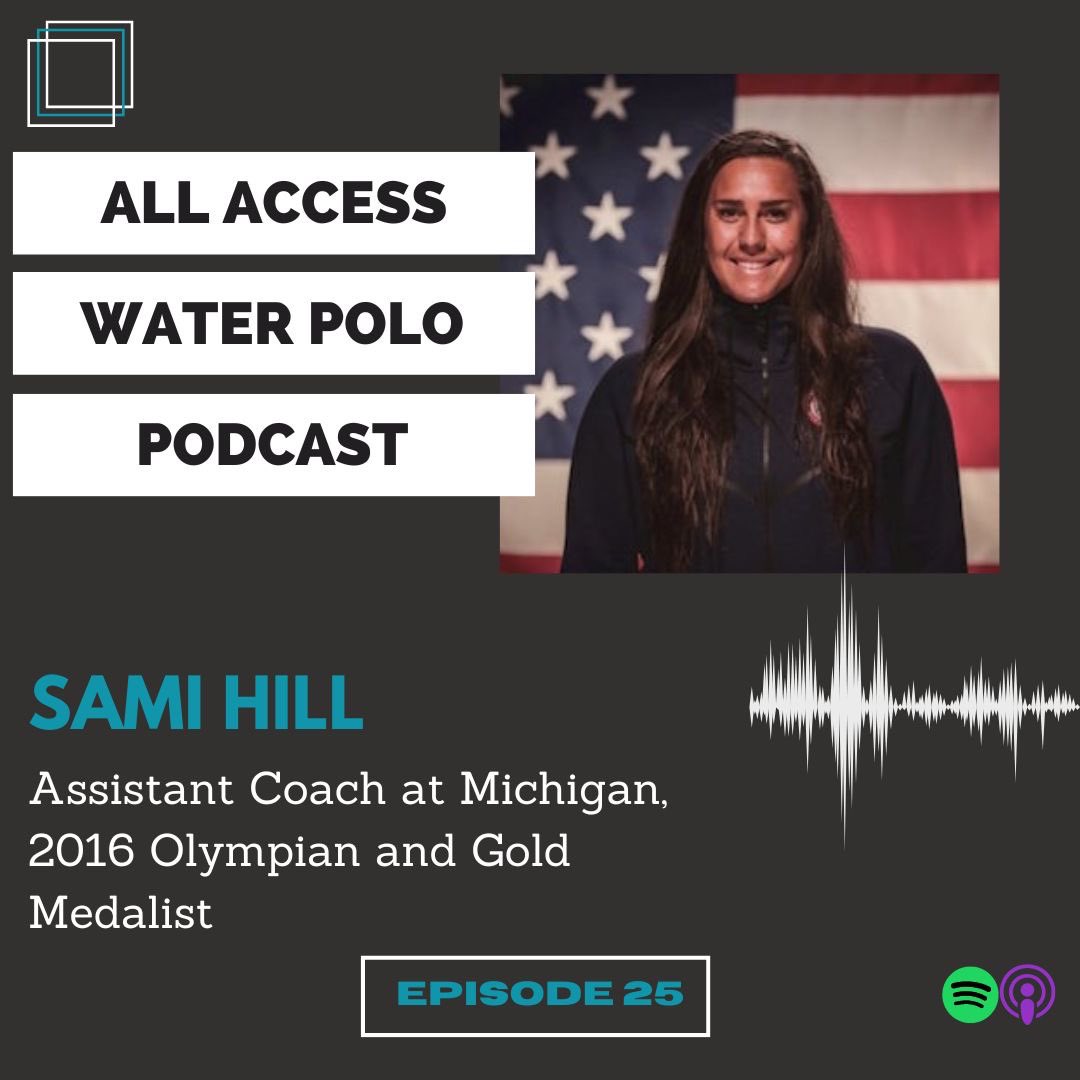 Episode 25 featuring Assistant coach at <a href="/UMichWaterPolo/">Michigan Water Polo</a> coach <a href="/samihillusa/">Sami Hill</a> 

⁃New coaching position 
⁃What makes the women’s National team so special 
⁃2016 Olympics 
___
Available wherever you get your podcasts. DL + Listen —&gt; open.spotify.com/episode/3N8G3q…