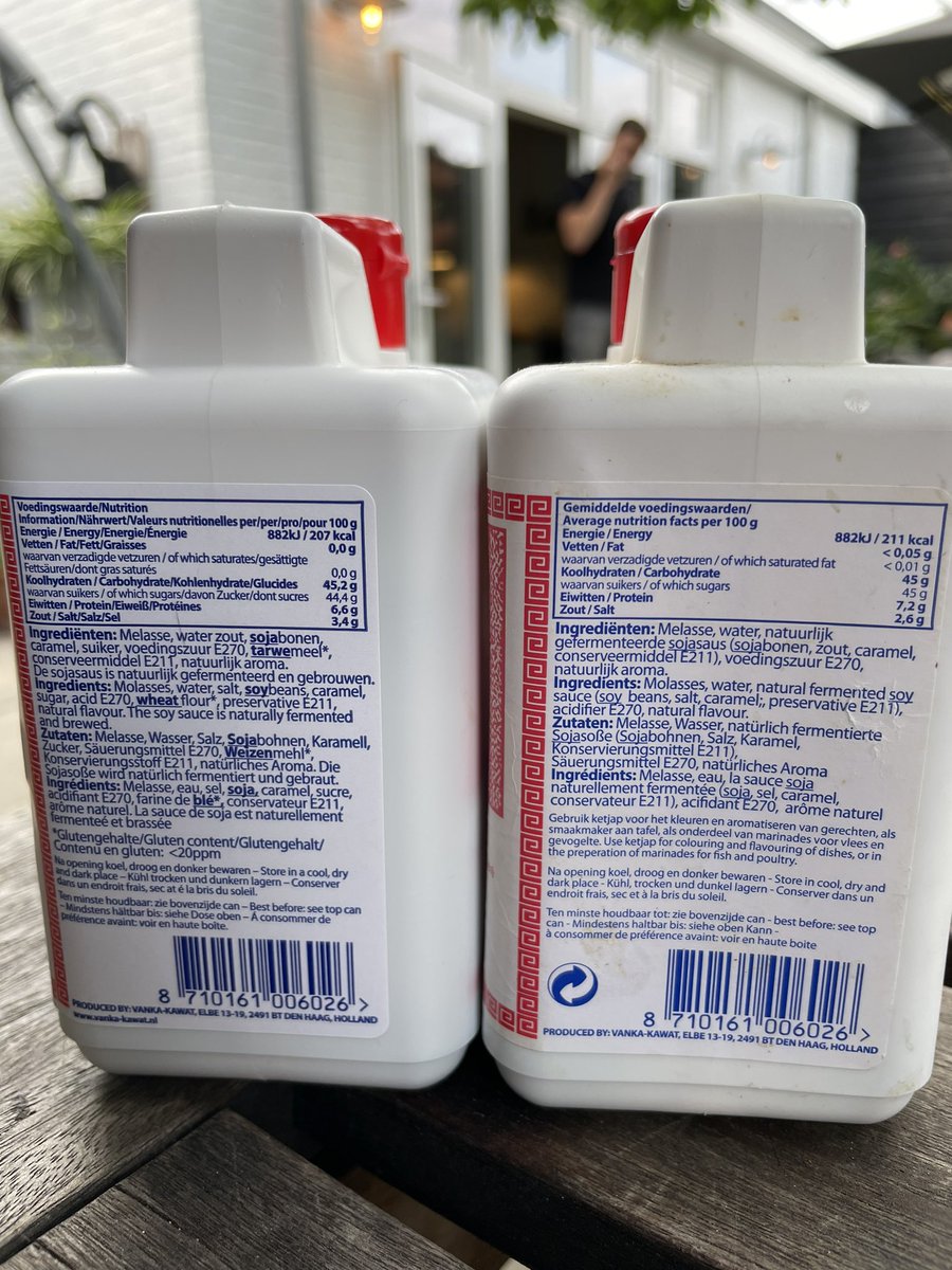 Bizar. Eerst uitdrukkelijk zonder gluten, nu weer ‘sneaky’ mèt. Jammer hoor <a href="/albertheijn/">Albert Heijn</a> #ah #appie