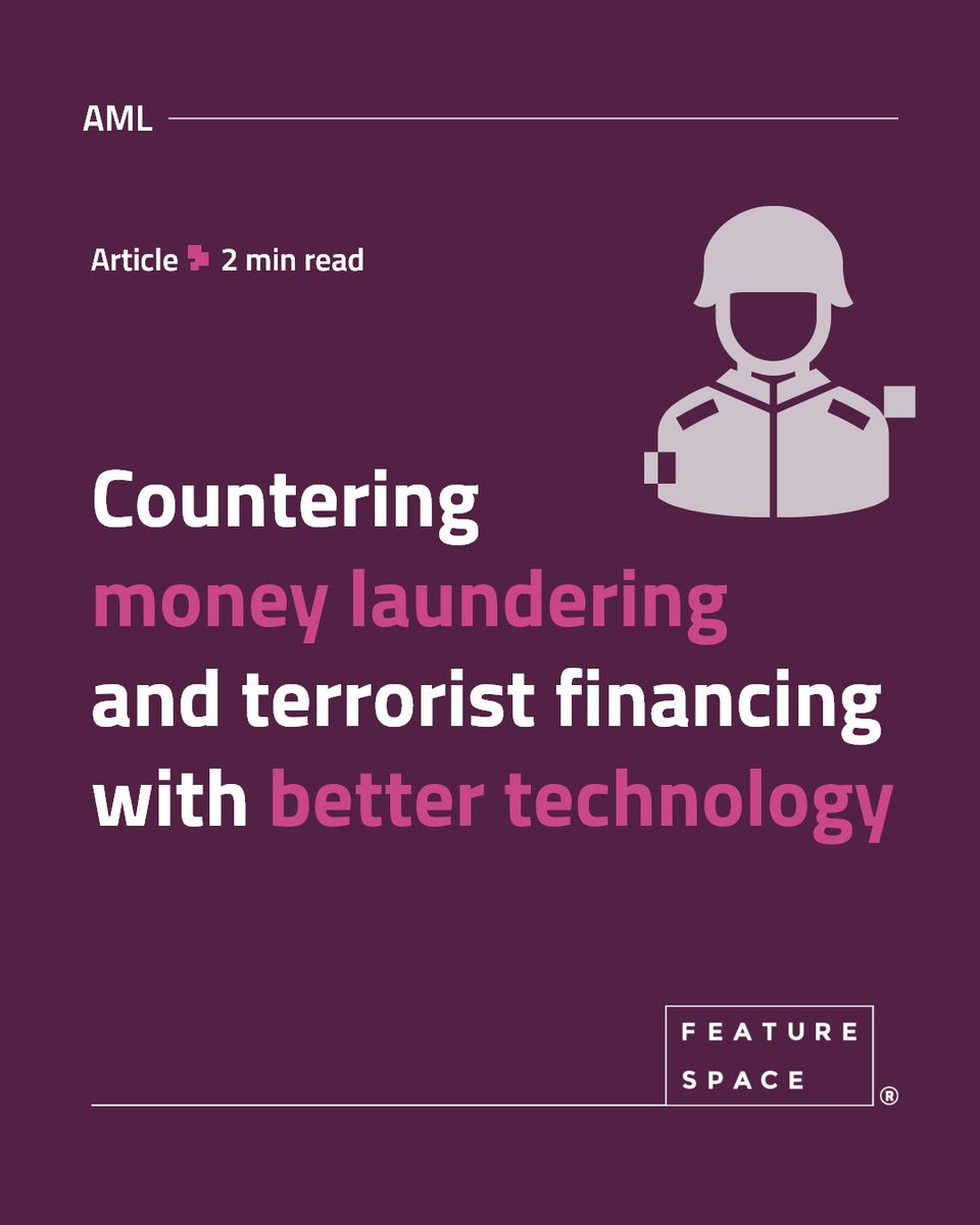 Featurespace on Twitter "Increasingly robust antimoney laundering and