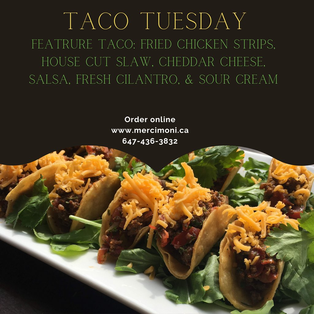 Feature Taco for Taco Tuesday... yum yum!