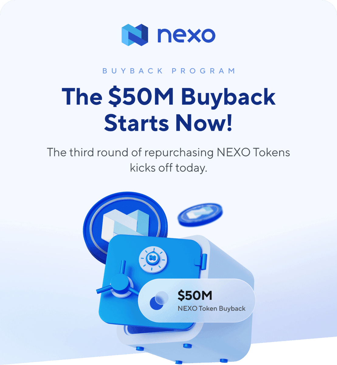 cryptology_4_u's tweet photo. #Nexo and the buyback program! 

If you don't get in now... you can only regret it later:

https://t.co/aNSHrrA8eW https://t.co/bDeGKcL9Jc