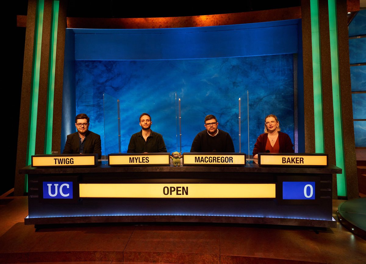 OUstudents's tweet photo. Hey #OUstudents, make sure you show your support by watching Team OU on University Challenge next Monday at 8:30pm on BBC 2! Would you like to get involved next time? Read more and register interest below! 
https://t.co/sJKQh4aqPZ https://t.co/Qer8NIthT9