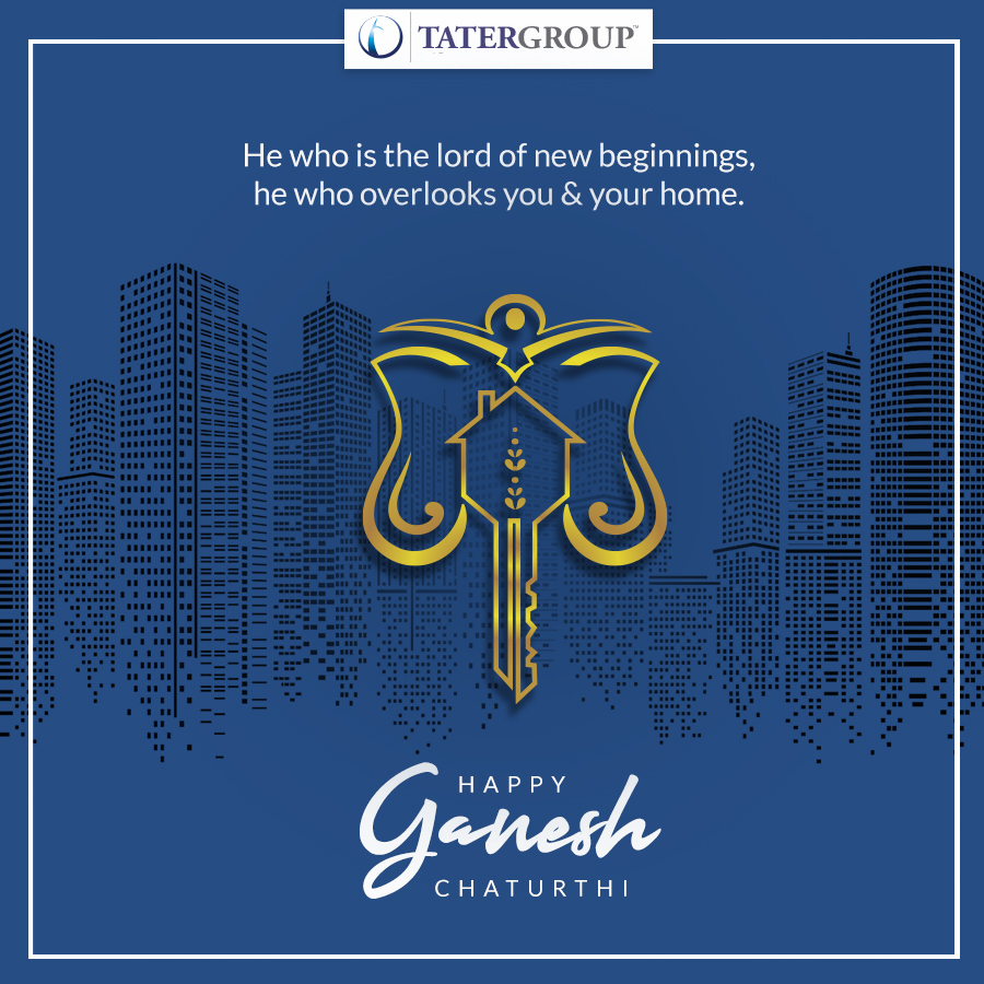 TaterRealty's tweet photo. May this festival bring home peace, prosperity and joy. Wishing you a Happy Ganesh Chathurthi from Tater Group.
 
#GaneshChaturthi #GanpatiBappaMorya #TaterGroup #HappyGaneshChaturthi #GaneshChaturthiWishes https://t.co/T5A8ayHIYJ