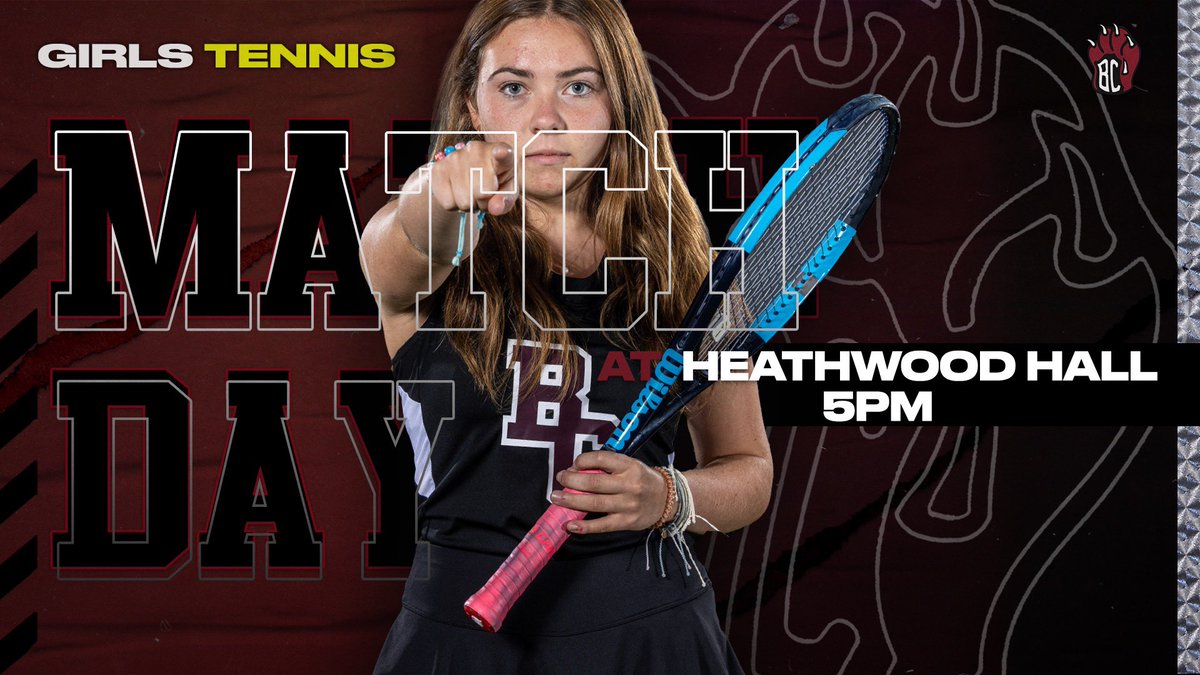 Our Lady Bearcats are in action this afternoon!! Tennis is at Heathwood Hall &amp; Volleyball is home against White Knoll at Bearcat Arena!! Let’s Go Bearcats!!!