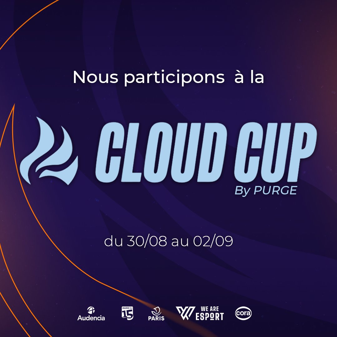 ☁️ Cloud Cup ☁️ Nous nous joignons à la Cloud Cup organisée par @PurgeTournament ! ⚔ Les matchs commencent à 18h ⌚ 🐟 @ViV_Esport 🆚️ @Geekay_Esports 📺 twitch.tv/coach_shelby #ViVAcadémie 🆚️ #BabaanneAcademy Venez supporter nos 2 équipes 🔥 #WildRift #CloudCup