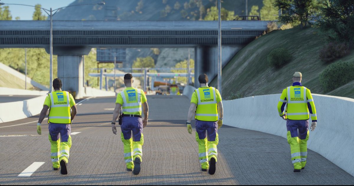 Souvent hors des projecteurs, ces agents de la voirie sont des éléments indispensables pour la sécurité des routes ! 🚨

#SeriousGame #Simulation #GTAV