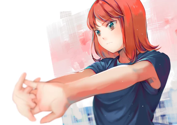 16/ オリジナルI am back.#100日チャレンジ   #オリジナルイラスト 