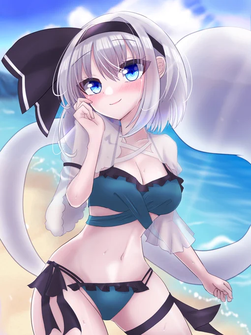 水着妖夢ちゃん 