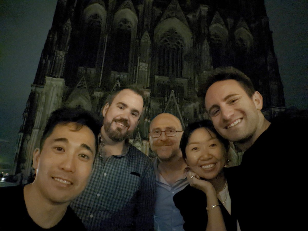 EspireMike's tweet photo. William from Meta treated us to an awesome dinner and German Beer hall experience - no better way to end the week and our time at Gamescom! https://t.co/2bo8JLEapr