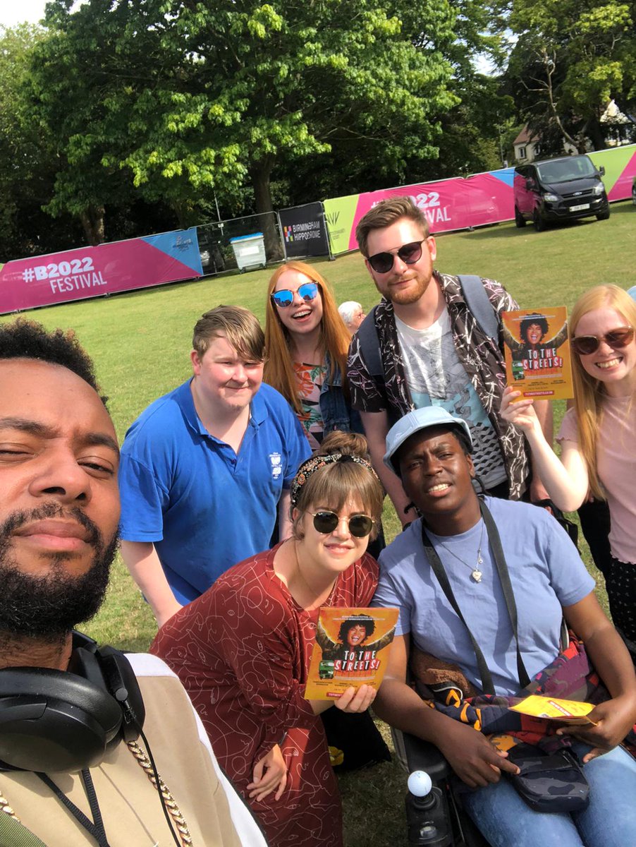 movingonbrum's tweet photo. We had a great trip this weekend to see #ToTheStreets in Wolverhampton! So lovely to spend some time together in West Park in the glorious sunshine โ๏ธ
@YourOldChina @brumhippodrome https://t.co/chCQj5TtFp