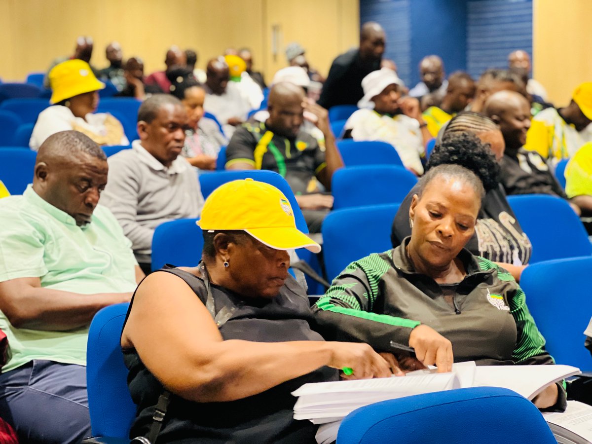 This afternoon our Councillors  convened for an agenda  Caucus ahead of the 7th Extra Ordinary Council meeting scheduled to take place tomorrow.

Ours as the ANC is to prepare for council agenda items and remain committed to giving our communities the necessary service delivery.