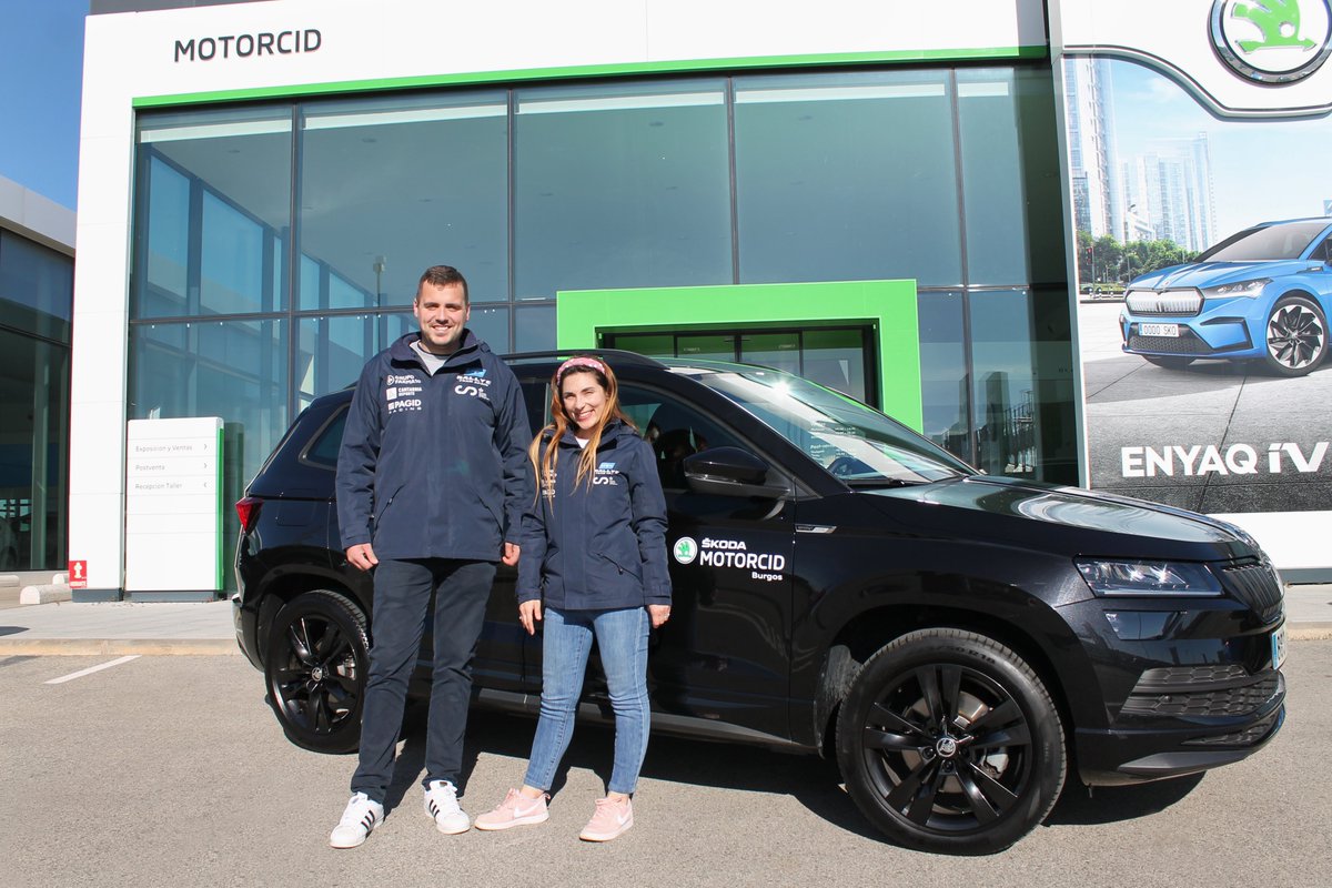 motorcid's tweet photo. Škoda Fabia WRC, Campeón de Europa de Rallyes, 2022 de la mano de @efren_llarena  y @FernandezSara14 .
Škoda y Motorcid Burgos, comprometidos con el deporte burgalés. #Rallys #Skoda https://t.co/qPGUfVaRYW