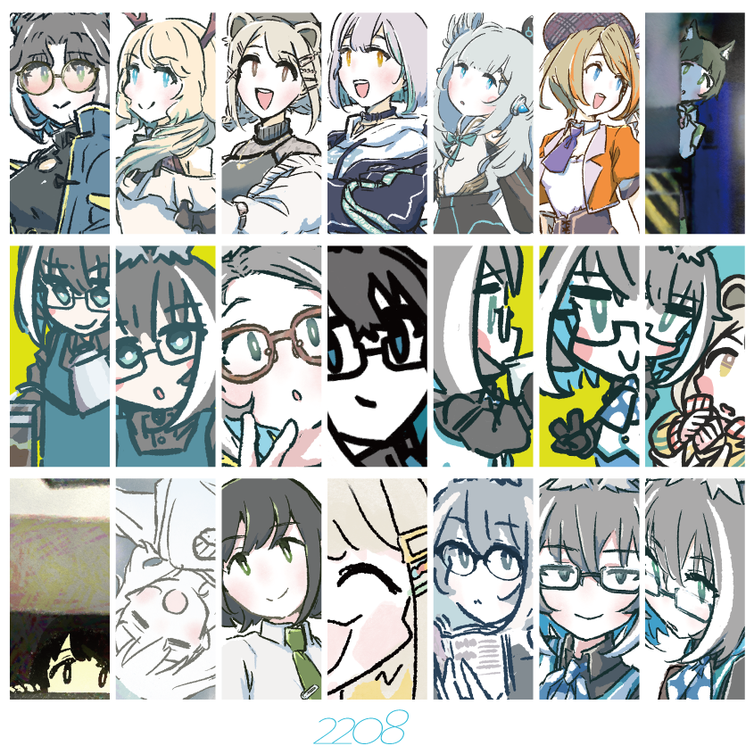 #今月描いた絵を晒そう 