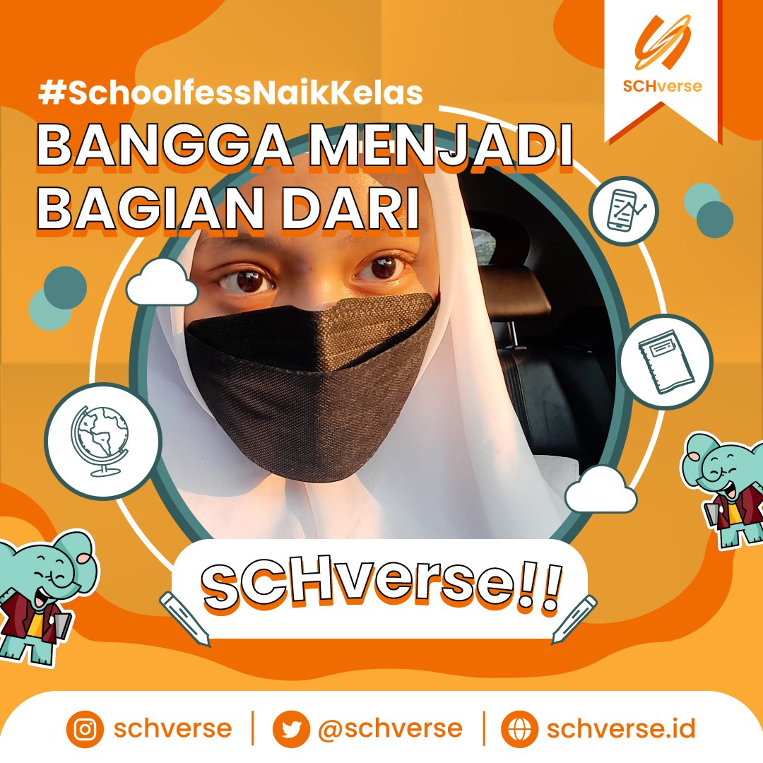 esaaa033's tweet photo. Hai, aku Maura dari kab. Bogor Aku percaya, pendidikan merupakan hak semua orang. Bersama SCHverse, aku bangga menjadi bagian dari misi pemerataan akses pendidikan di Indonesia🤩

Yuk ikut aku dalam perjuangan ini bersama https://t.co/gtmiBuQw4G!

#SchoolfessNaikKelas
#SCHverse https://t.co/CTkj5f2L55