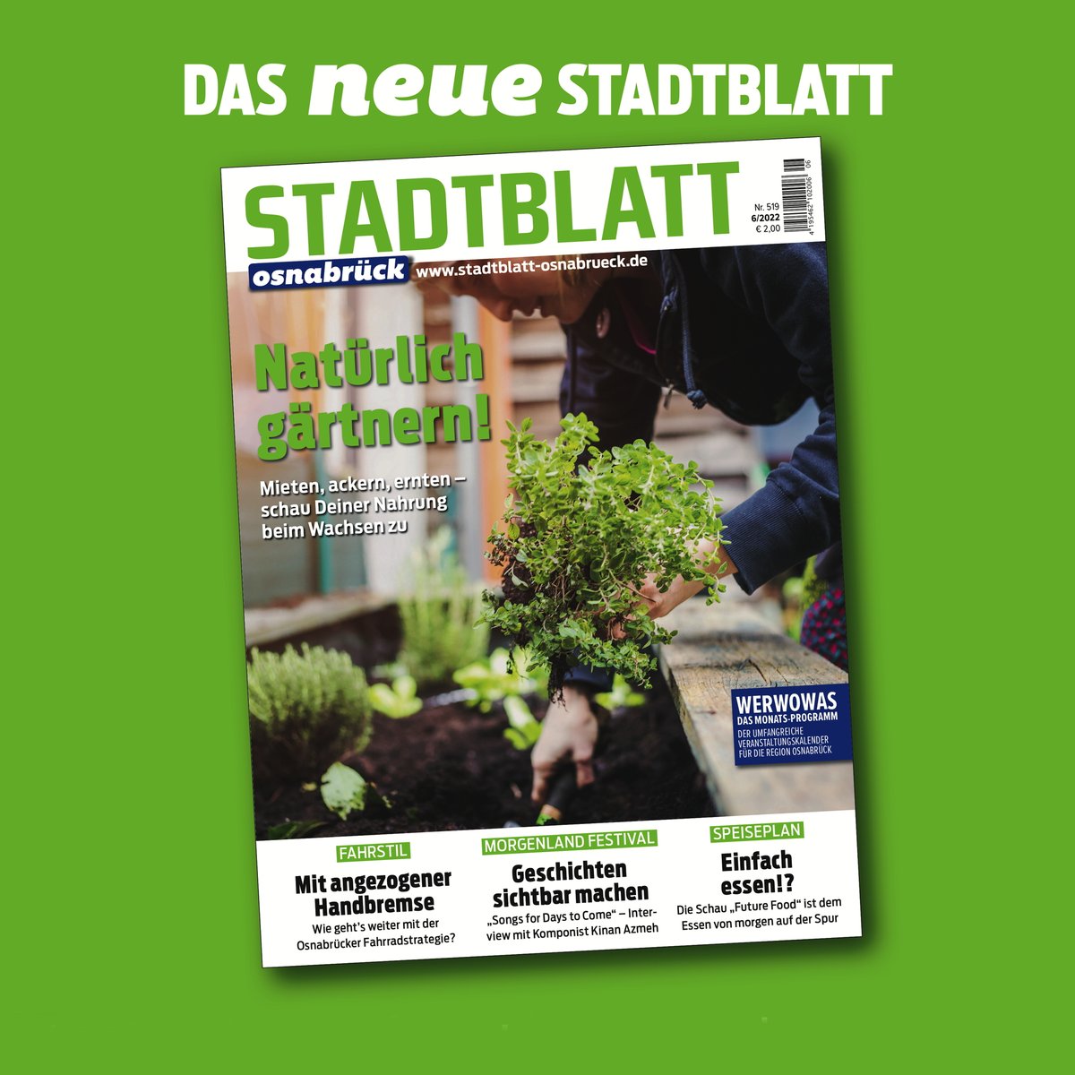 STADTBLATT_OS's tweet photo. Wir sind Euch noch ein paar Titelseiten schuldig... https://t.co/IeOKqVyjdS