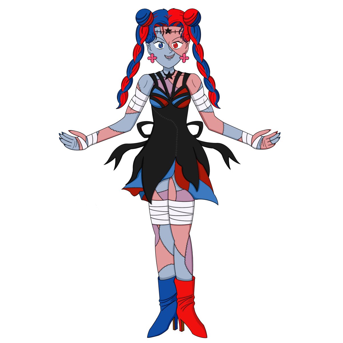RickyRiddle20's tweet photo. Based on Tellu's short daimon appearance in Crystal, I decided to draw all the Witches 5 in a similar daimon appearance, stylized to them. Eudial's one is inspired by the one she has in the manga.
#sailormoon #mimete #eudial #tellu #viluy #cyprine #ptilol #witches5 #deathbusters https://t.co/gnEDVhDFA1