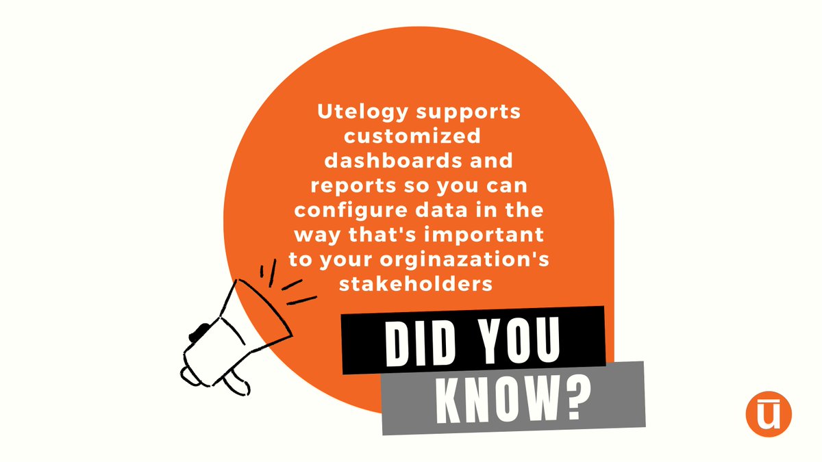 utelogy's tweet photo. DID YOU KNOW:  Utelogy's dashboards and reports are fully configurable so you can customized them for your business needs. Create different views showing the data that is important to your team's unique stakeholders! 

#reporting #analytics #dashboards #remotemanagement https://t.co/abI2vs7ERo