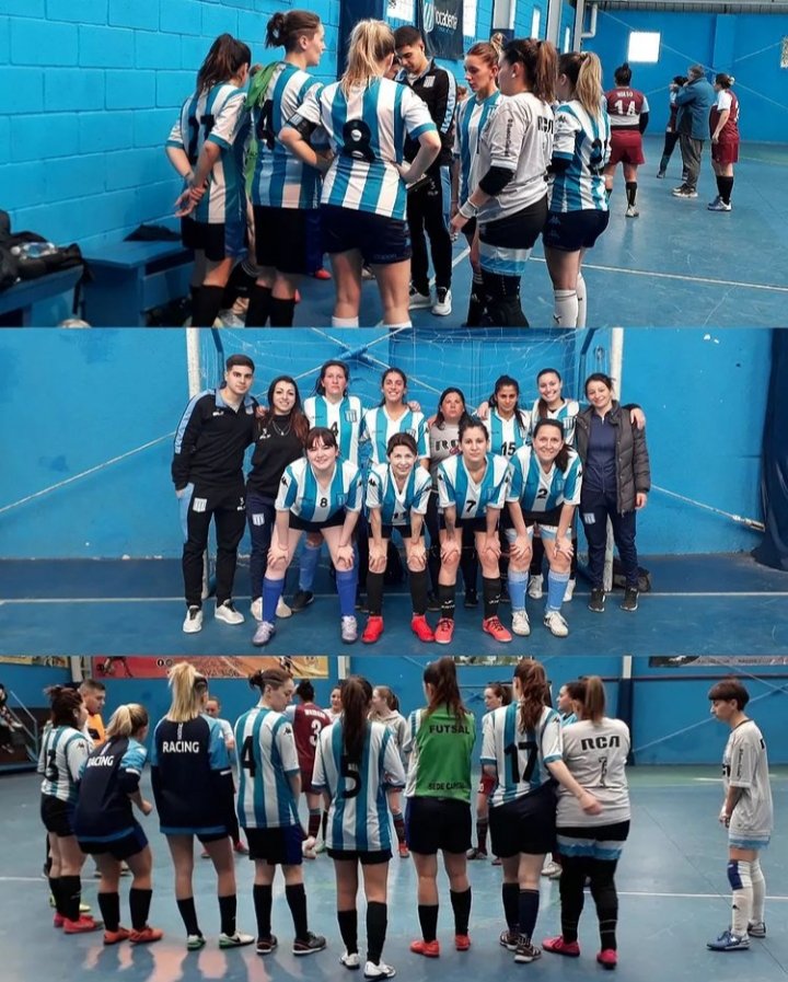 RacingVDPFutFem's tweet photo. Por la fecha 6 del Torneo Clausura de la liga Laamba recibimos a Ciudad Futfem y así le fue a cada categoría:
Única 👎🏻
1ra división 🤝🏻
3ra división 🤝🏻
#Racing
#RacingVdP
#RacingClub
#FutsalFemenino
♀️🎓⚽️💙 https://t.co/5canzj02i0