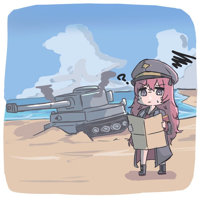 「帽子 戦車」のTwitter画像/イラスト(新着)｜3ページ目