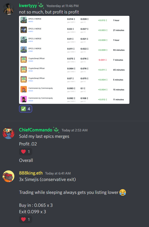 TGC success channel going hard asf 🚀💎

Honestly nothing better than seeing my members make profits 😊 <a href="/TheGymClubAlpha/">The Gym Club</a> 

Who wants in? just RT #WAGMI