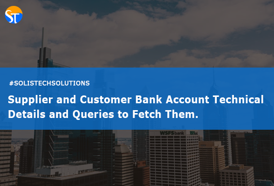 Solistech's tweet photo. Learn all about Customer and Supplier Bank Accounts in Oracle Applications and Queries to Fetch Them in our new blog post. https://t.co/zxkXHiB9nJ
.
.
.
#OracleSupport #OracleEBS #DatabaseSupport #ERP #OracleAppsTechnical #ManagedServices #OracleServices #oraclecloudservice https://t.co/s0XtLYD558