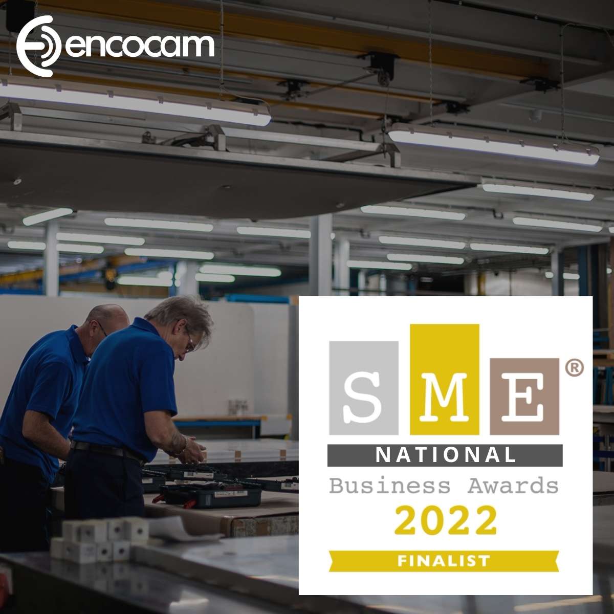 Encocam Ltd is proud to announce that we are SME National Business Awards 2022 Finalist.

Nominated in the sustainability category, this award recognises our efforts towards sustainability.

#sustainability #awards2022 #finalist #SME #businessawards