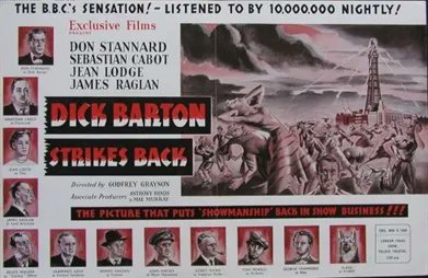 TalkingPicsTV's tweet photo. Investigate with #DonStannard as DICK BARTON STRIKES BACK (1949) 3pm #TPTVsubtitles with #SebastianCabot #BruceWalker A Hammer 'Exclusive' Film. https://t.co/b2xzHj1PBX