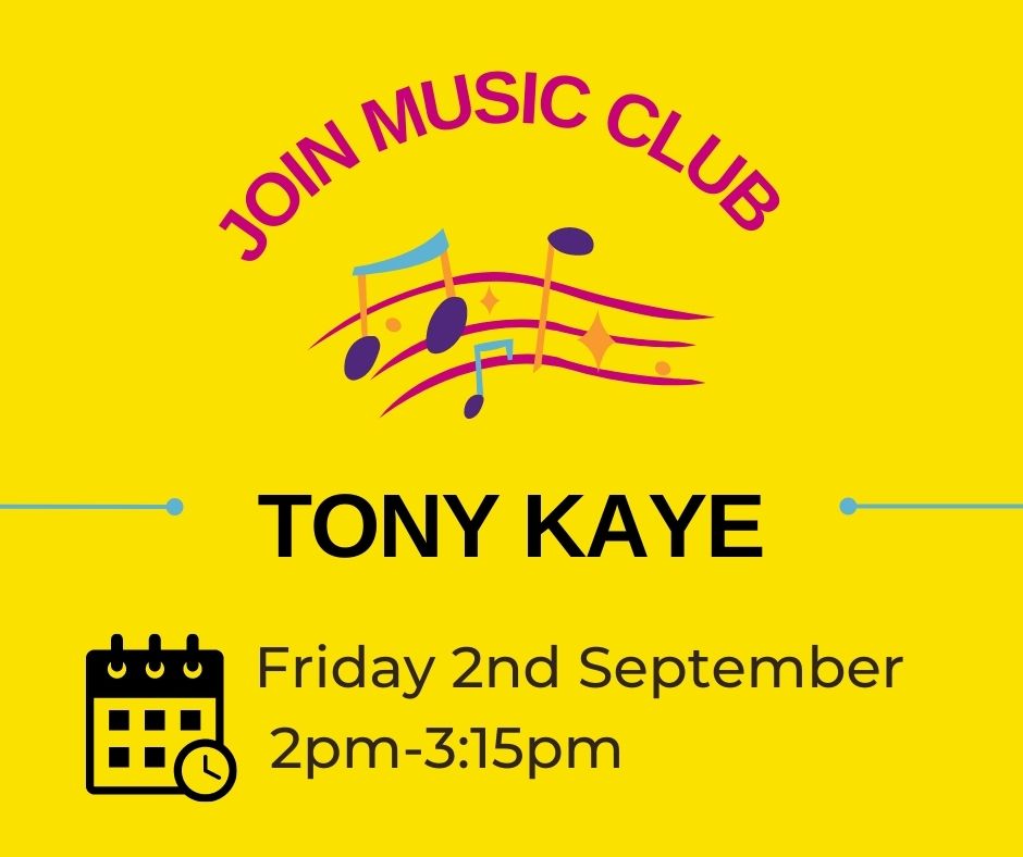 AtaxiaUK's tweet photo. Tony's Music Club 2nd September @2:00pm-3:15pm
Register in advance here: https://t.co/HvuK7CDixF
#TeamAtaxiaUK #AtaxiaAwareness #VirtualActivity https://t.co/WYqeSF991X