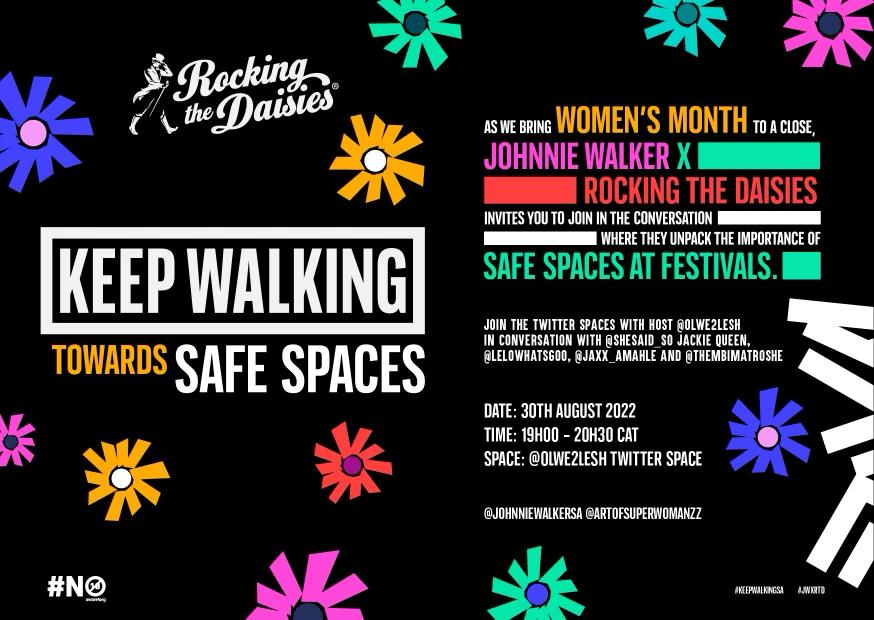 mfengwanan1's tweet photo. The conversation will be about safe spaces at festivals 😅very interesting if you ask me..There are some tickets to be won too🥳🤌🏽
 @JohnnieWalkerSA #JWxRTD #KeepRocking https://t.co/CVVQsKOR6r