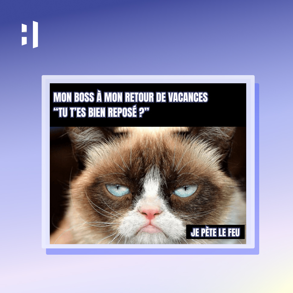 Le retour de #vacances ! 

On l'attendait avec impatience hein... 😣 Le #réveil du lundi matin va faire mal #courage à toi ! 🙌