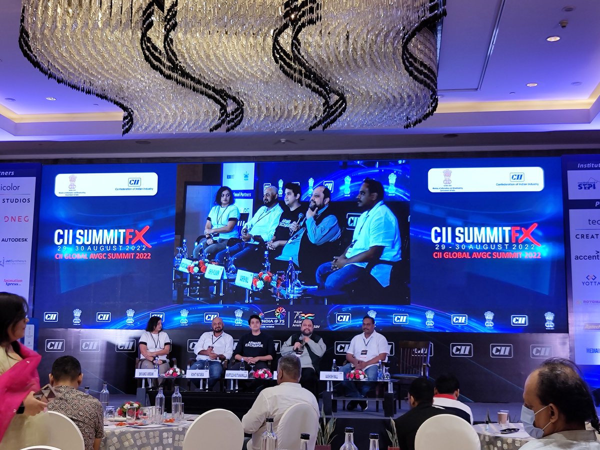 AnimationXpress's tweet photo. Session - Indian IP for World Stage
#CIISummitFX2022 #SummitFX2022 #SummitFX #IP #world https://t.co/eHRYF25M4I