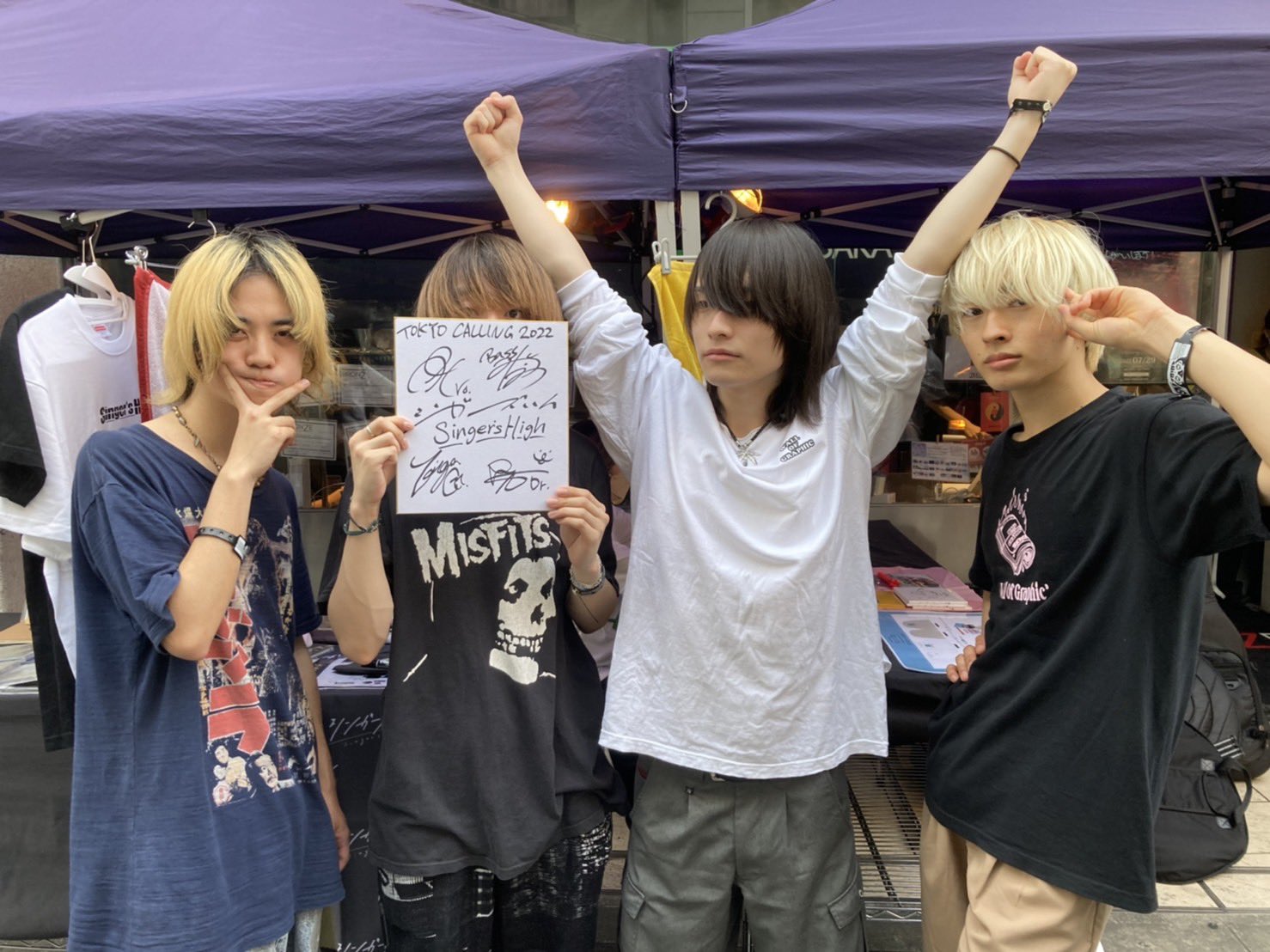 シンガーズハイ サイン入りTシャツ 2025年最新】シンガーズハイ サインの人気アイテム - メルカリ