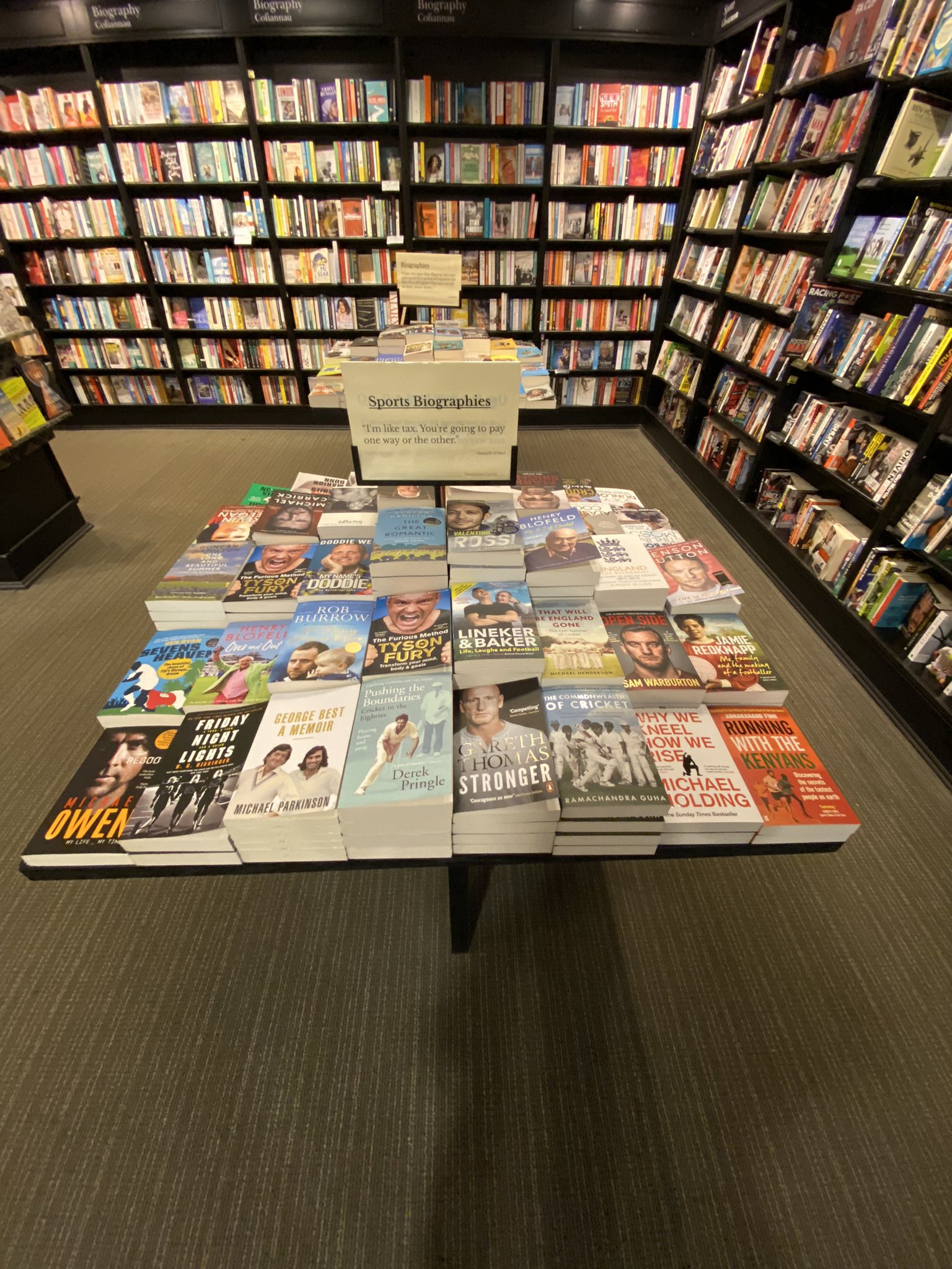 Waterstones Cardiff on Twitter "funnyface86 I have, however, passed