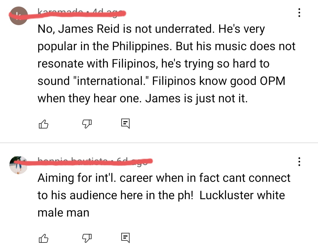 Xxvvyy5's tweet photo. Dont expect James Reid to release song in the "usual OPM sound na click sa masa"
J is offering something new, expanding the OPM music.

Di lahat about pera at kasikatan! J walked away from sure-HIT song, easy money &amp; fame. His creative freedom &amp; self fulfillment is important! https://t.co/q80U9lvtHn