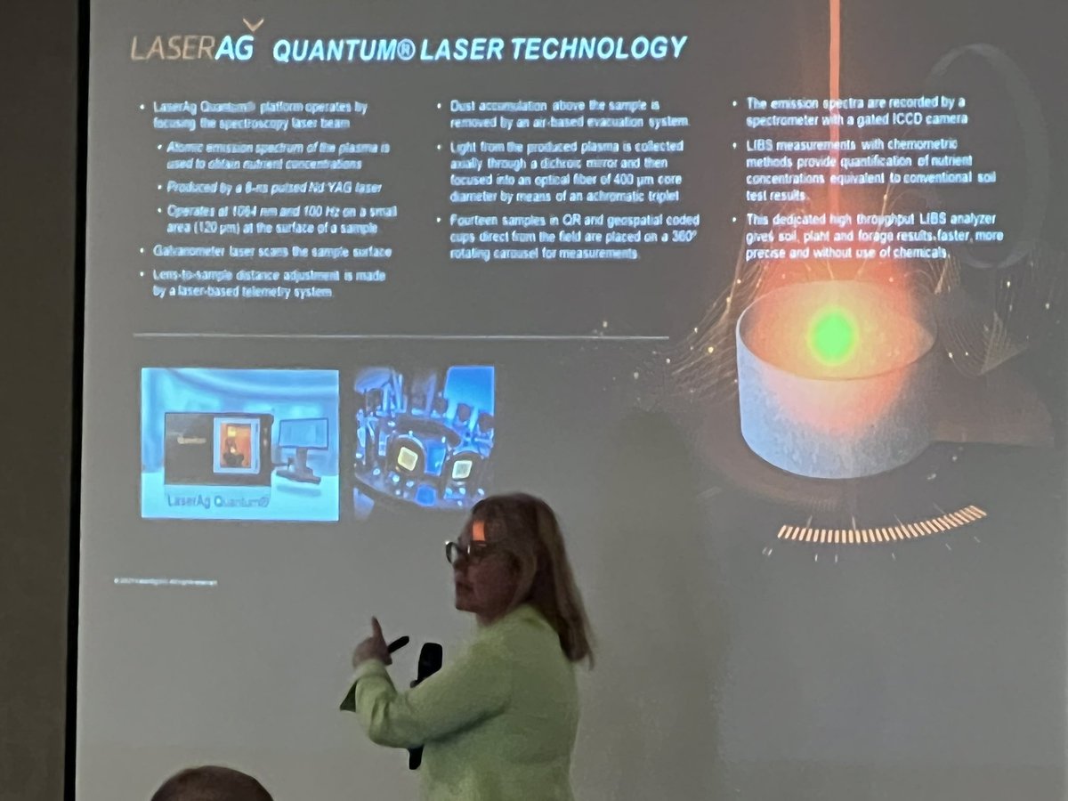 Agricultural Laboratory Testing Association (@aglabtesting) on Twitter photo What’s the future of #agtesting? Maybe it’s LIBs technology! <a href="/LisaPrassack/">Lisa Prassack</a> of <a href="/LaserAg_Quantum/">LaserAg Quantum®</a> made a good argument for it at our <a href="/AgLabTesting/">Agricultural Laboratory Testing Association</a> summer meeting. What’s the future of #agtesting? Maybe it’s LIBs technology! <a href="/LisaPrassack/">Lisa Prassack</a> of <a href="/LaserAg_Quantum/">LaserAg Quantum®</a> made a good argument for it at our <a href="/AgLabTesting/">Agricultural Laboratory Testing Association</a> summer meeting.