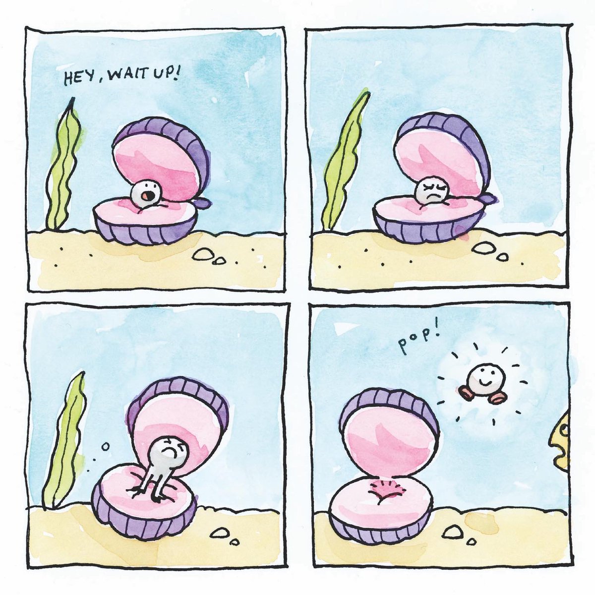 A pearl is born! 
