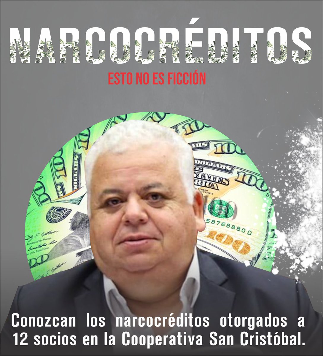 Conozcan los #narcocreditos de la Cooperativa San Cristóbal otorgados a 12 socios investigados en A Ultranza Py. Los créditos fueron entregados ilegalmente bajo la presidencia de Juan Carlos Ozorio por un total de G. 43.910 millones y formarían parte de un esquema de lavado. Hilo