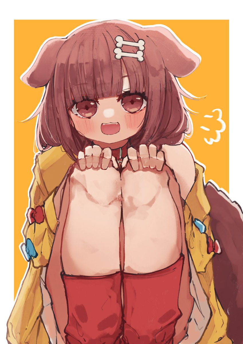 風真いろは 「#今月描いた絵を晒そう初めていろはちゃんにメン限サムネに使って貰えて嬉しかったり」|白椿🥐🔎🍃のイラスト