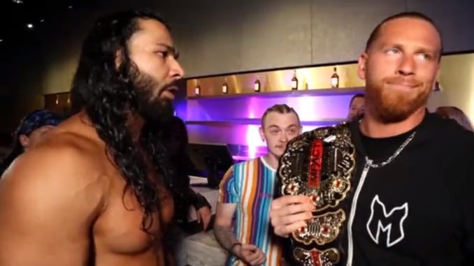 EoGWrestling's tweet photo. #MyersMath:
Just 60 days into his reign (record stands at 127 days), traveling #ImpactWrestling Digital Media Champion @Myers_Wrestling has tied the record for most successful defences.
Opponents: Swann / Kazarian (@cwa1776) / Vargas (@CreateAPro) / Prince / Taurus / Gujjar https://t.co/NKRHv2fnOH