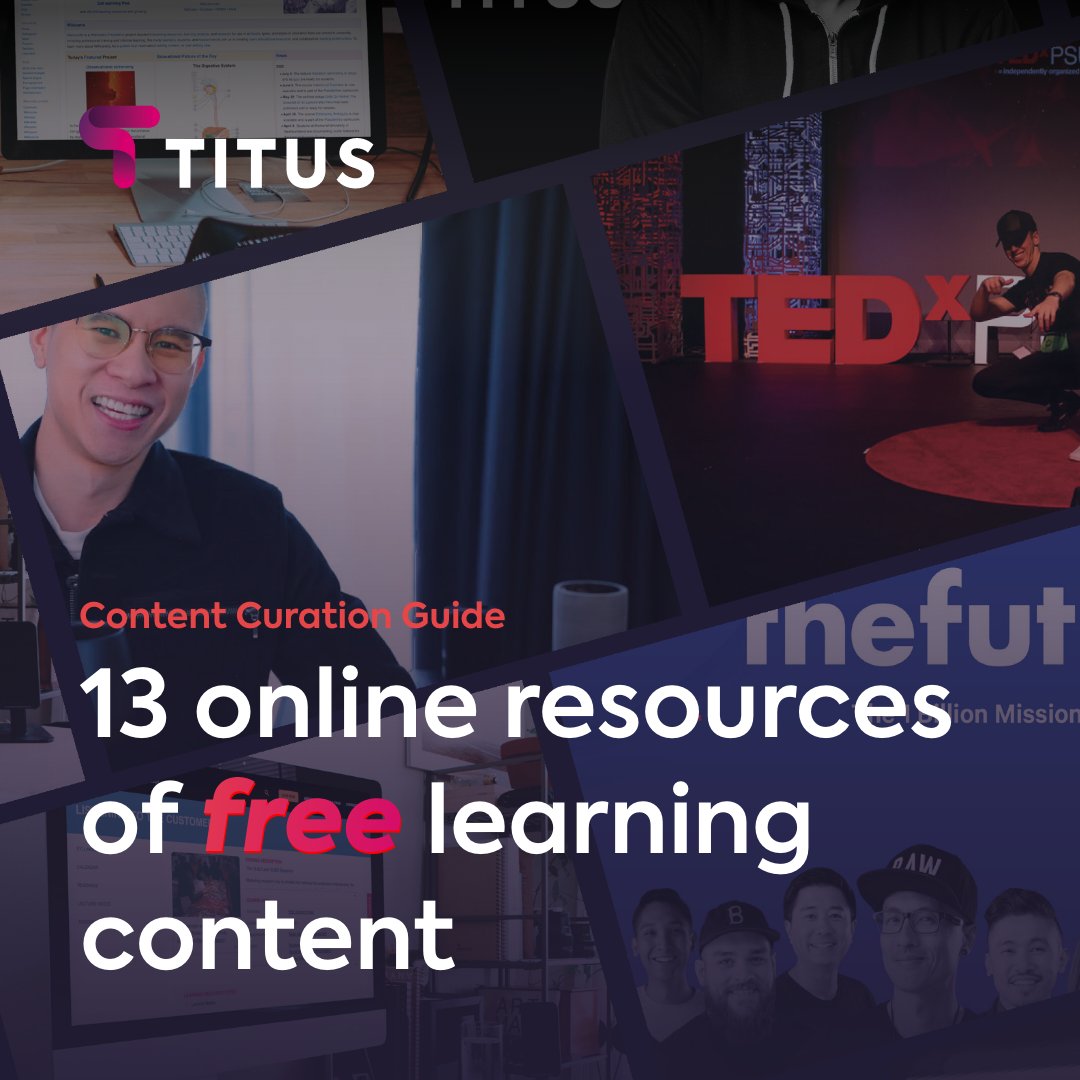 👀 How to do content curation for L&amp;D? 

🔗 In our latest ebook, we share some of our favourite sources of reliably good quality learning content: tituslearning.com/the-little-boo…
