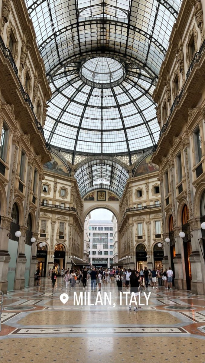 Welcome to Milan🇮🇹❤ <a href="/jamescharles/">James Charles</a>